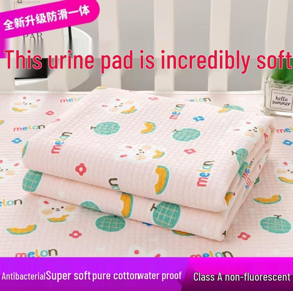 Double-Sided Non-Slip Cotton Baby & Menstrual Waterproof Leak-Proof Pad