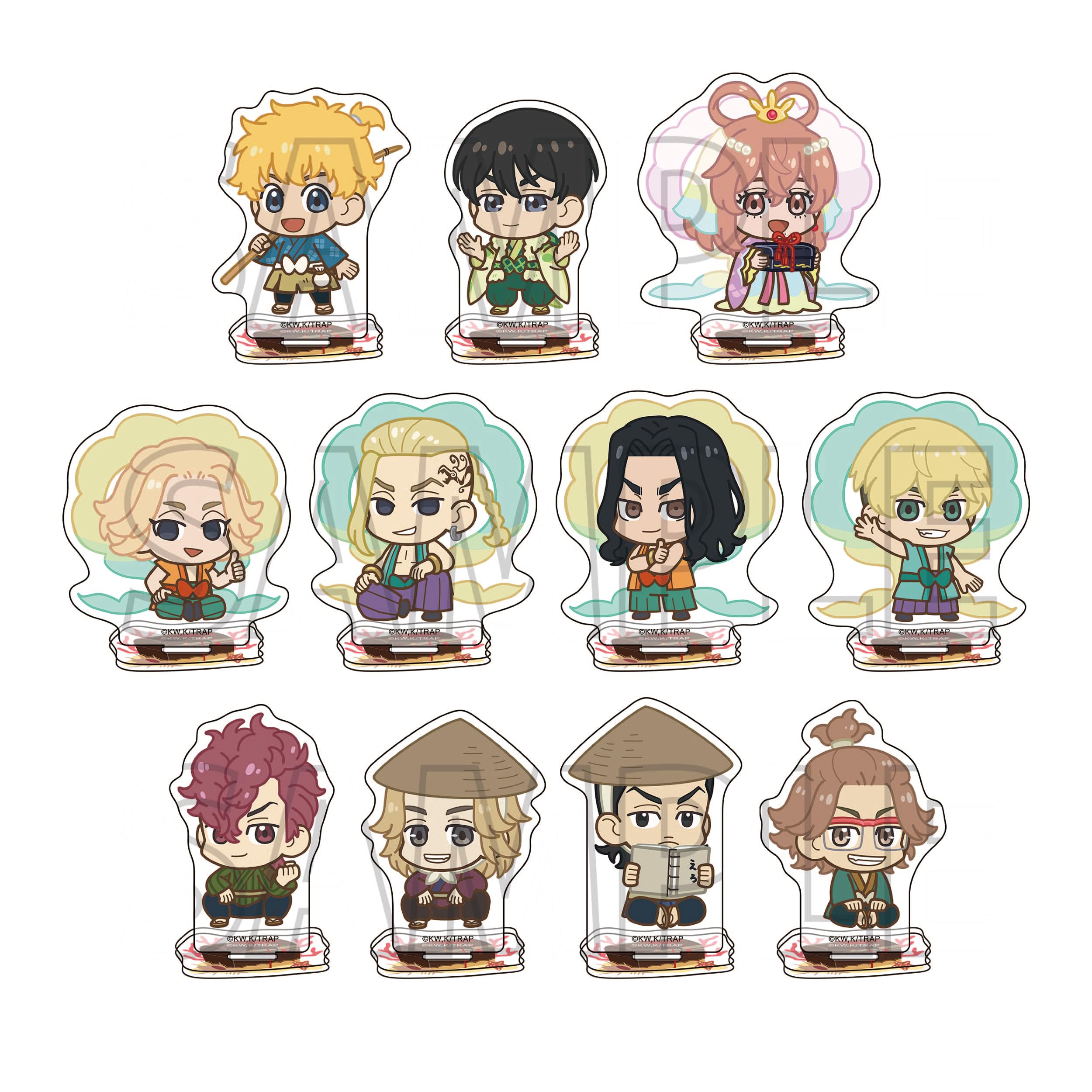 

Коллекция акриловых подставок Fairy Tale Revengers Urashima Taro edition 11 штук BOX [Аниме версия]