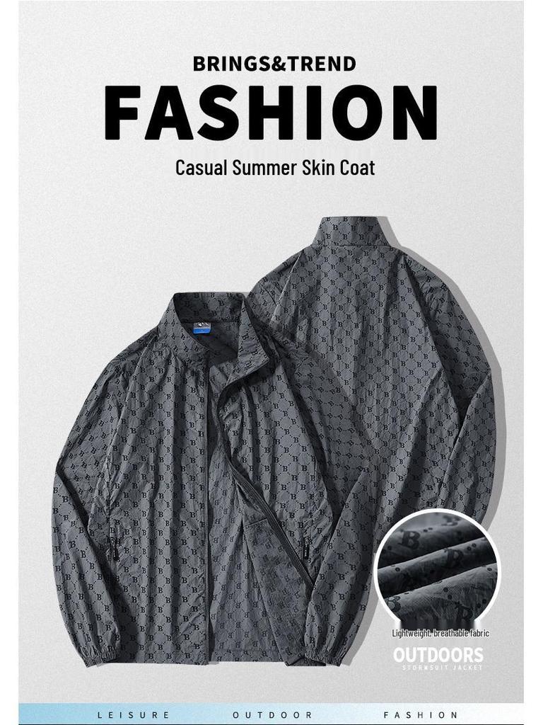 2023 Men's Ultra-Thin Breathable Sun Protection Clothing Set - Anti-UV, Summer Outdoor Wear