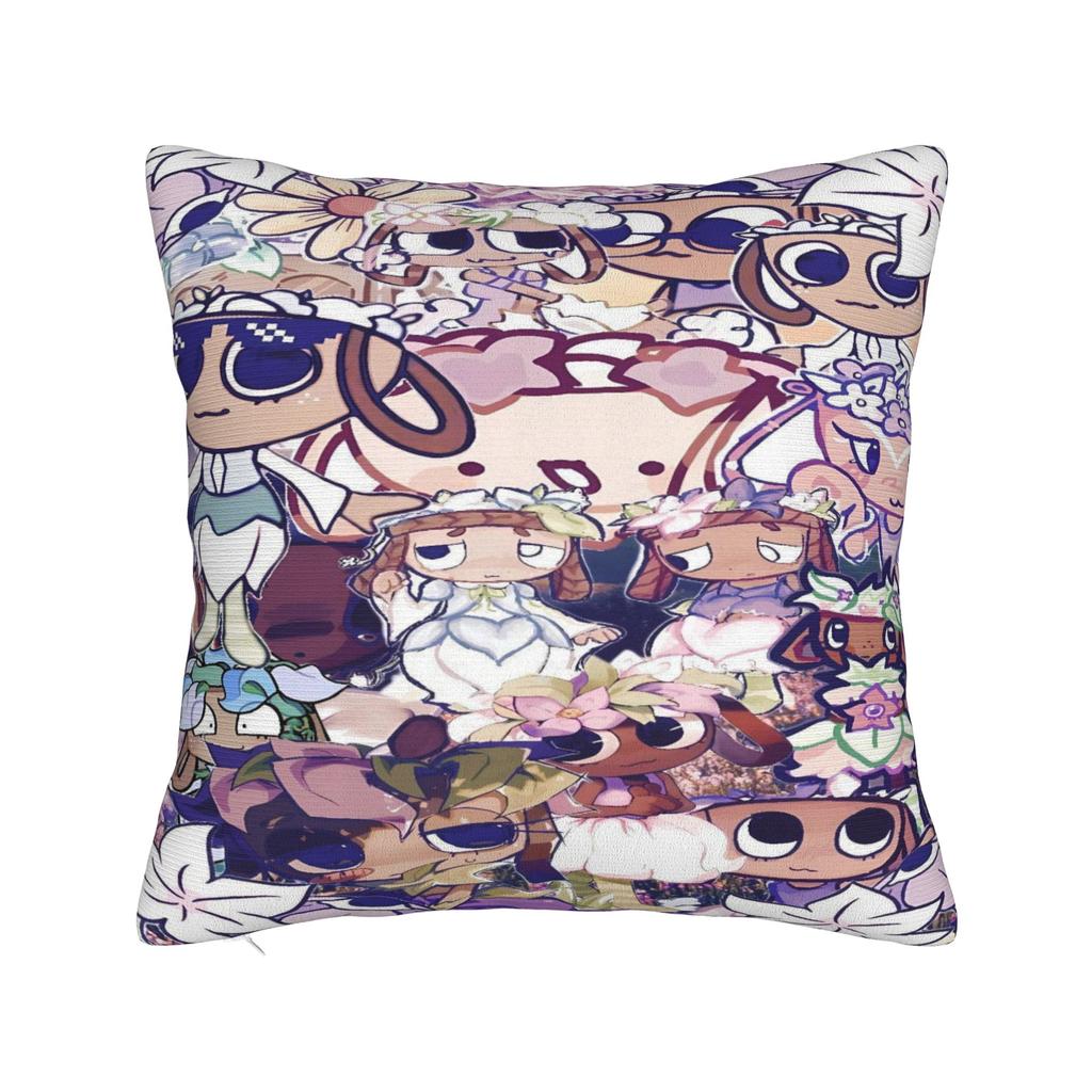 Dandys Värld Spel Tecknad Kuddfodral Mjuk Kuddefodral Mode Kuddfodral För Soffa Sovrum Heminredning