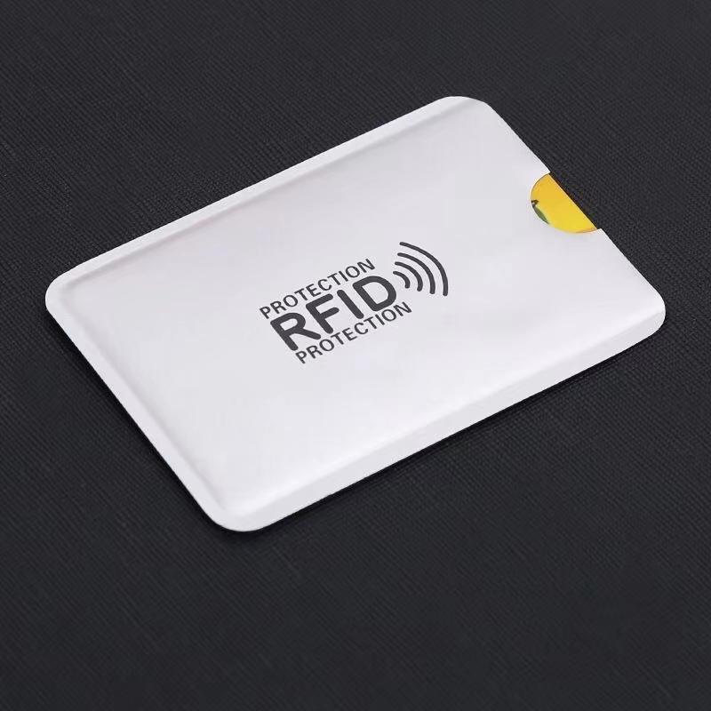 

1/5/10PCS Anti Rfid Card Holder Blocking Reader Lock Bank Card ID Card Case Protector Metal Credit Card Holder Aluminium Case