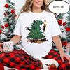 Christmas Tree And Cat T-Shirt, Cute Christmas Shirt, Christmas Gift