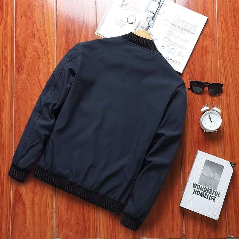 Jacket Light Jacket Coat Casual Jumper Slim Blouson Jacket Stadium Jacket Blouson Flight Jacket Stadium Jacket Thin Outerwear Spring Autumn [inotenka]