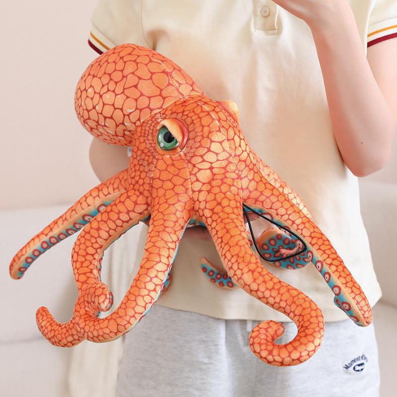 Realistic Marine Life Dolls Octopus  Sea Turtle Plush Toys Stuffed Creative Xmas Gift For Kids Simulation Animal Stuffed Toys