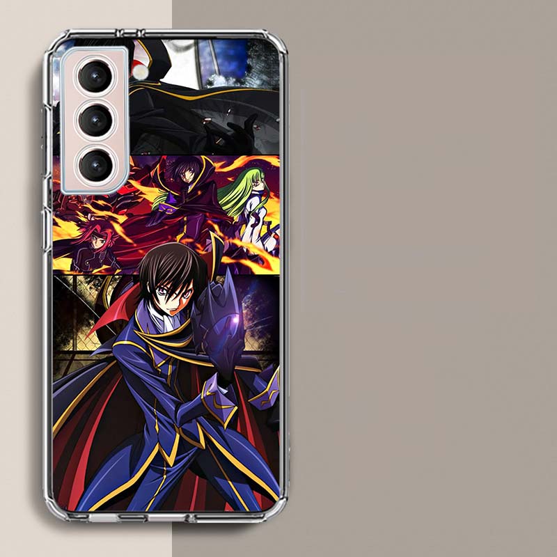 

Код G-Geass Zero Аниме Чехол для телефона Для Samsung Galaxy S25 Edge S24 S23 FE S21 S20 S10 Plus S22 S26 Ultra Чехол Прозрачные чехлы ТПУ C Samsung S20 FE