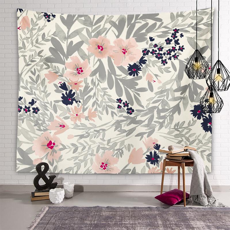 Эстетический гобелен с цветком розы — фото 17