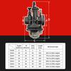Motocross Modified Parts For Mikuni Carburetor PWK 21 24 26 28 30 32 34mm Motorcycle Flat Curtain Carb Moped Dirt Pit Bike