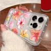 Colorful Floral Silicone Phone Case For  Poco X6 X5 X3 Pro Mi 13 12 11 Lite 5G 14 13T 12T 12X Shockproof Transparent Cover