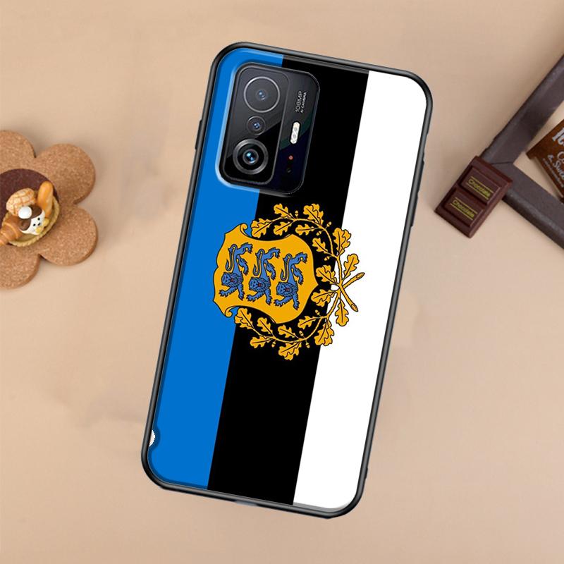 

Estonia Flag Case For Xiaomi POCO X7 X6 Pro X3 X5 M6 F3 F5 F6 Pro 11T 12T 13T 14T Pro 13 14 Ultra Cover POCO F6 Pro