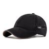Men's Cotton Solid Color Curved Brim Baseball Cap - Outdoor/Sun Hat for Spring & Summer