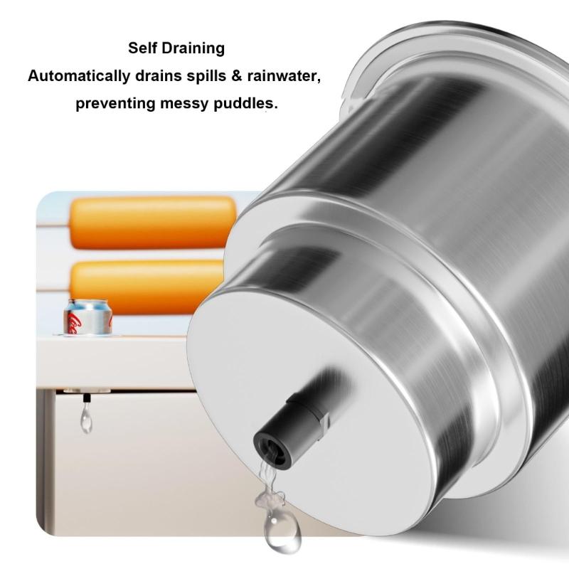 4X Marine Grade 316 Stainless Steel Beverage Holders For Vessel Campers And Golf Carts Long Lasting And Oxidation Resistant
