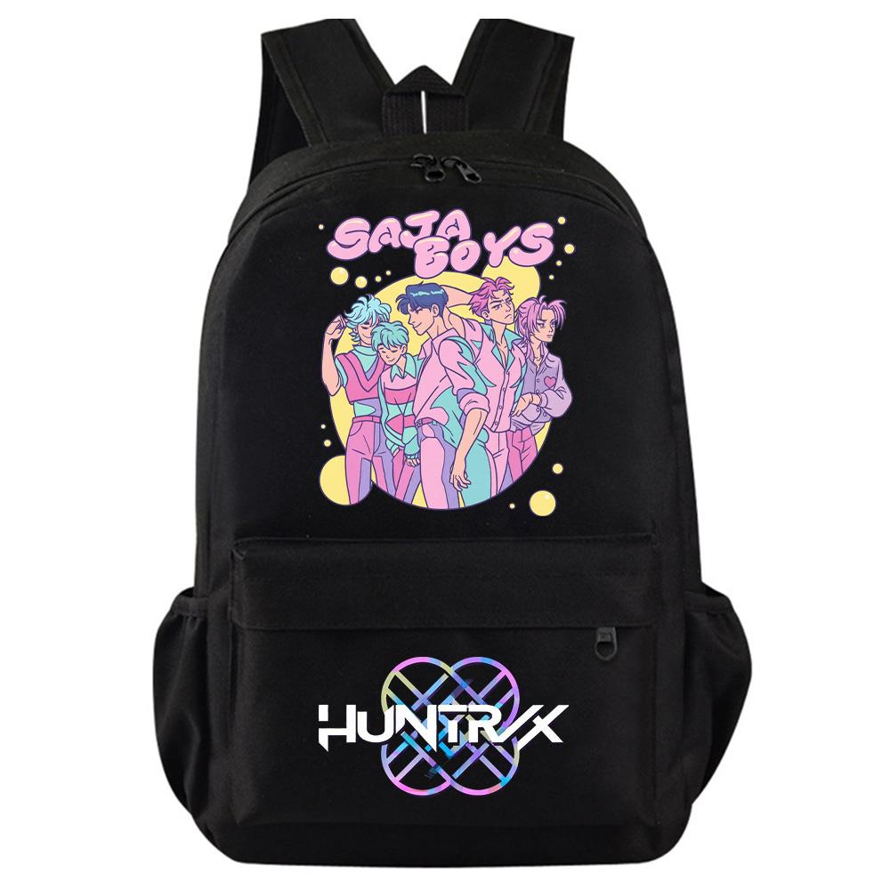 Rucsac Desen Animat K-Pop Vânătorii de Demoni Imprimat pentru Adolescent Student Fată Băiat Ghiozdan Școlar Femei Capacitate Mare Impermeabil Geantă de Călătorie Cadou Copil