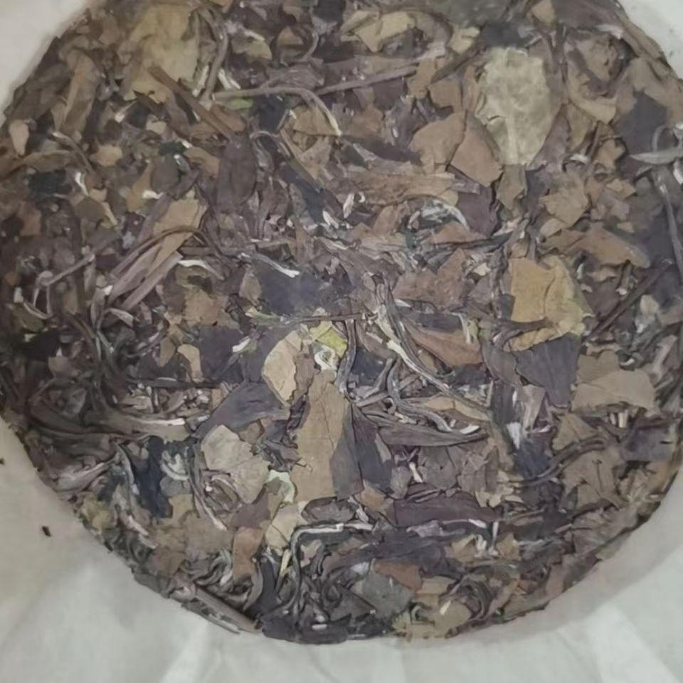 350г Белый чай Fuding Shoumei Аутентичный органический белый чайный торт Китайский белый — фото 9