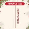 200 Christmas Bauble Hangers, Pre-cut for Hanging Tree Baubles