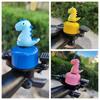 1pc Dinosaur Design Bicycle Bell 120 Decibels Loud Iron Bike Horn Durable Sound Alarm for Mountain Bike Road Bicycle Cycling