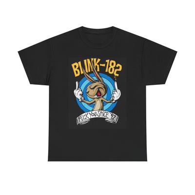 Blink 182 Retro Punk Grafik T-Shirt Herren Damen T-Shirts Oberteil Baumwoll-T-Shirt