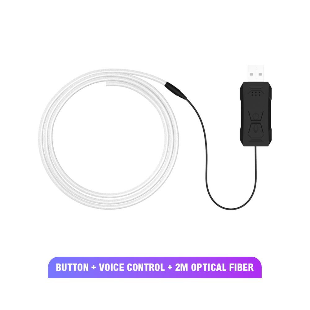 Vehicle-mounted LED Central Control Instrument Panel Fiber Optic, Automotive Decoration Ambient Light Lamp, Atmosphere Light