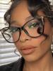 2023 New Fashion Women Anti Light Blue Cat Eye Glasses Frame Retro Hight Quality Luxury Optical Computer Reading Eyeglasses