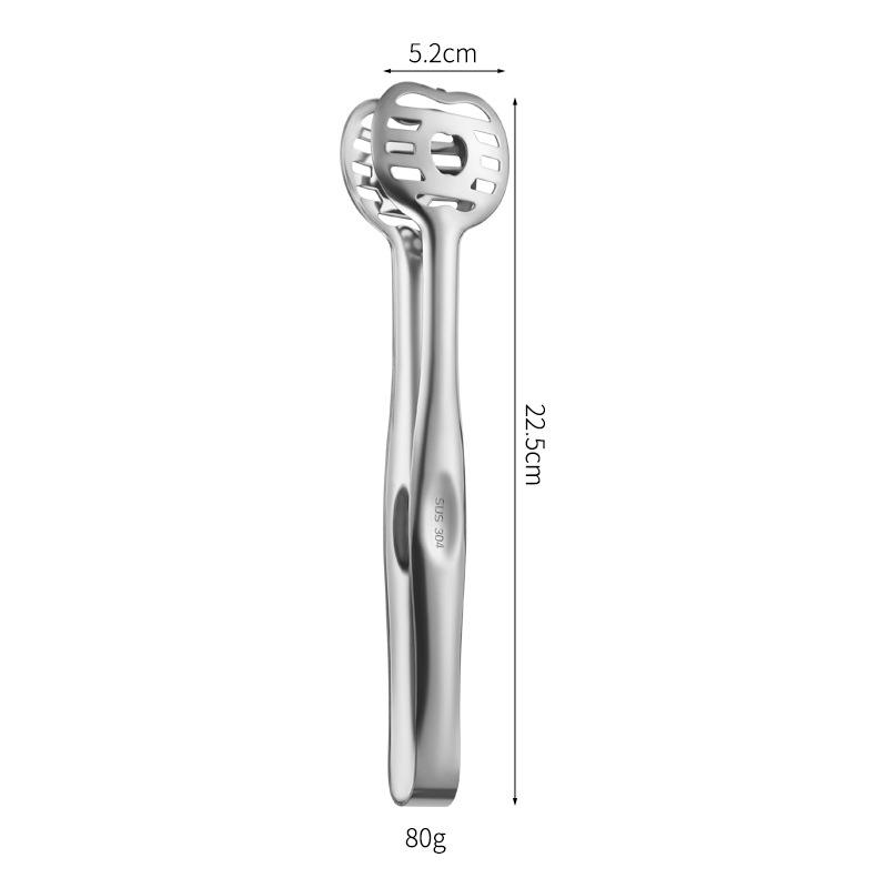 Stainless Steel Food Tongs Food Tongs For Cooking Cat Design Heavy Duty Grill Tongs For Outdoor Grill Kitchen Small Appliances