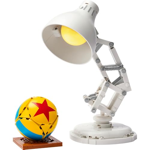 LEGO Ideas Disney Pixar Luxo Jr. Toy, Birthday Gift, Building Blocks, Men, Women, Disney Merchandise, Mother, Father, 21357