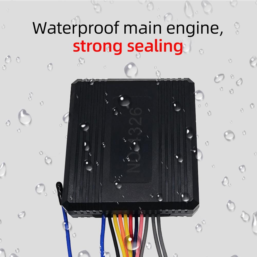 Universal Motorcycle Security Alarm System Bike Moto Scooter Smart Alarm With Engine Start  Anti-theft 2 Remote Control Key