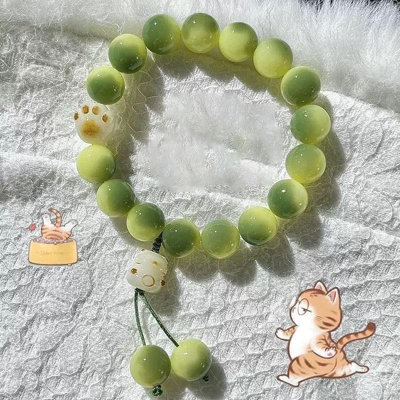 Cat Claw Style Beaded Bracelet for Women Handmade Jewelry Fashion Accessory Birthday PParty Gifts for Friends