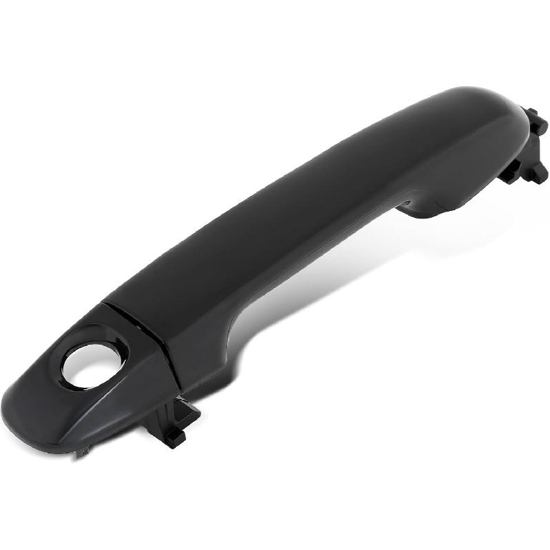 cciyu Exterior Door Handle Set - Front Driver Left Passenger Right Black (1pc) Compatible with 2012-2017 for Toyota Camry Replaces Part Numbers