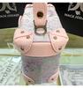 Song Brokat Rosa Kasten Tasche: 2026 Damen-Modehandtasche inspiriert vom chinesischen Kulturerbe