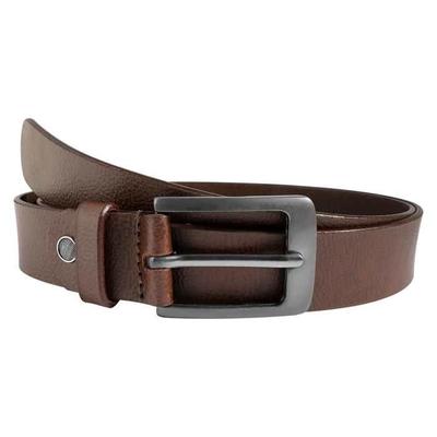Belt - LEONARDO VERRELLI - Model L - Brown - Genuine Leather - 100 Cm