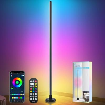 APP controle remoto sincronização de música temporizador 16 milhões de luzes de canto inteligentes Luzes de canto LED para salas de jogos e quartos