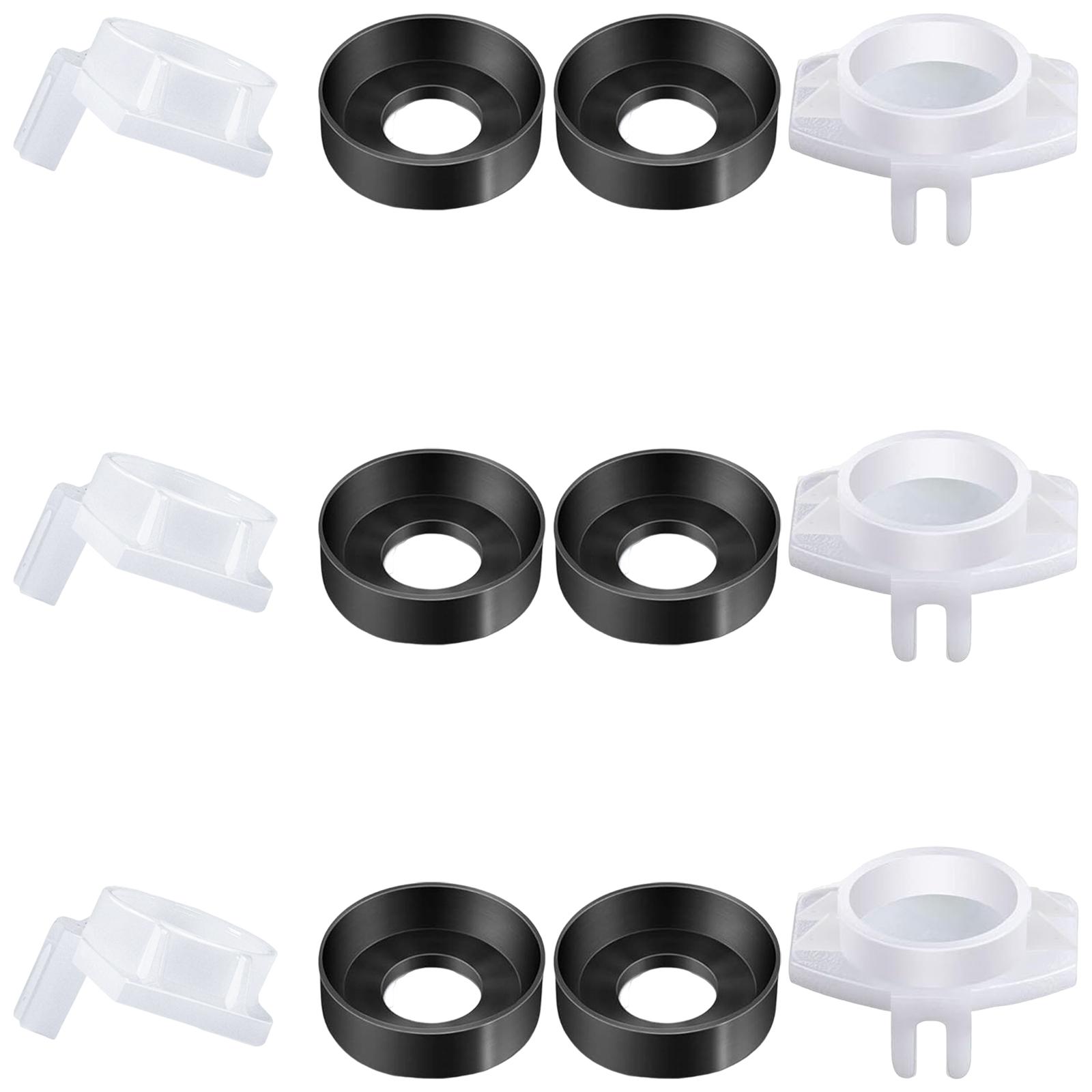 

Набор из 6 многофункциональных изливов для ванны с переключателем, ремонтный комплект, герметичный, запасные части, аксессуар для душевого смесителя