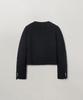 MOAT Diana Button Tweed Jacket (MOAT Black)