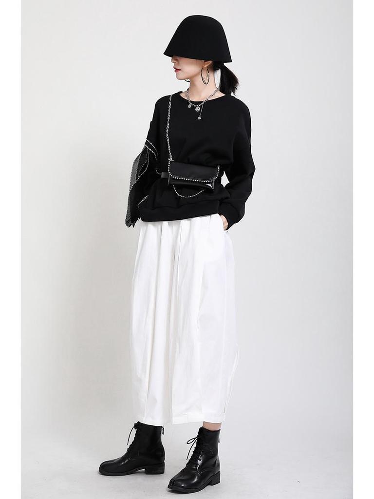 Women's 2023 Casual Wide-Leg Yamamoto-Inspired High-Waisted Pants