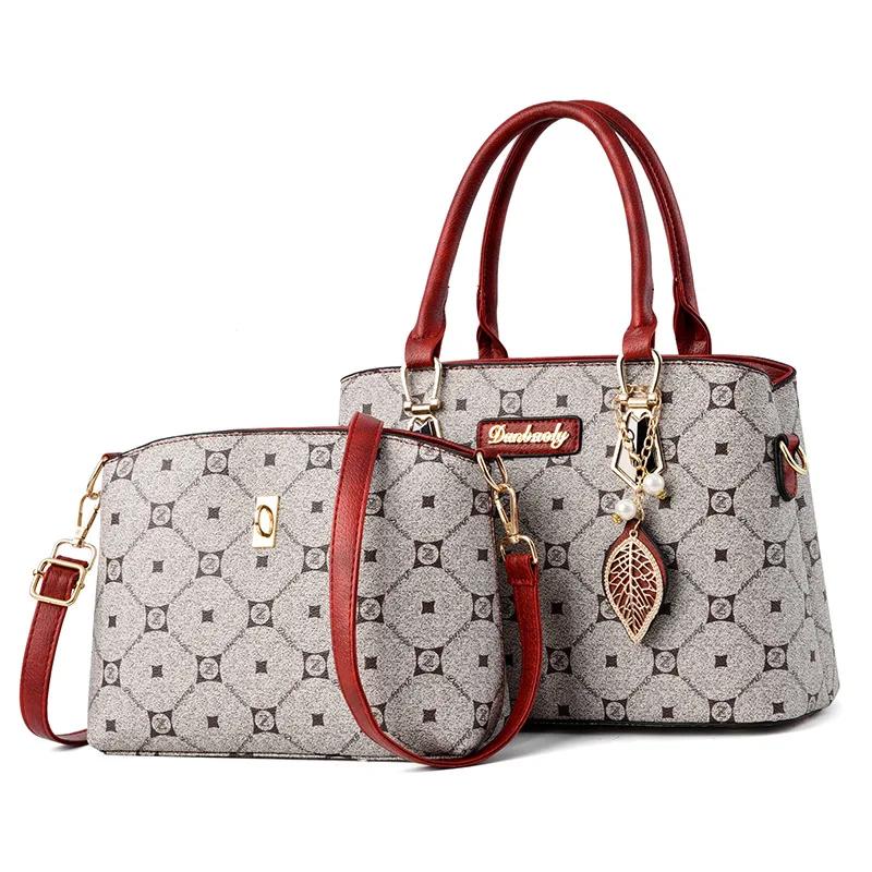 Wysokiej jakości skórzane portfele i torebki damskie luksusowe designerskie torby na ramię crossbody damskie casualowe torby kurierskie