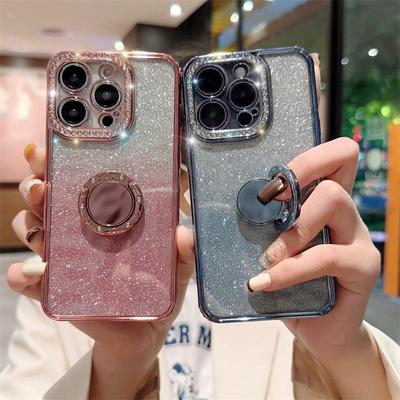 Магнітний чохол-кільце Goddess Rhinestone Glitter для iPhone 13 з лінзою «все включено» — сумісний з iPhone 13 Promax