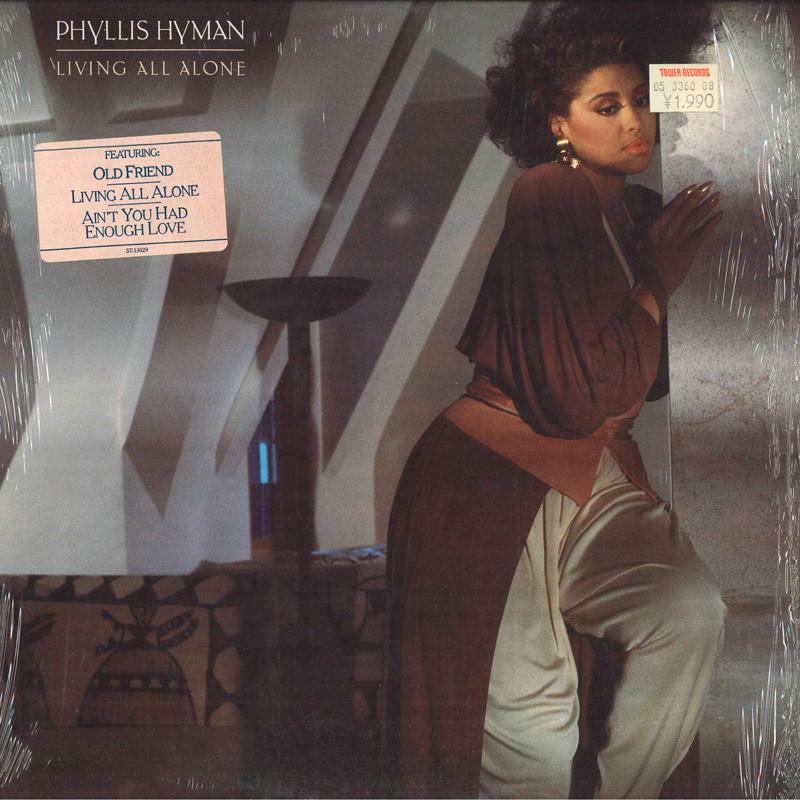 

LP Record PHYLLIS HYMAN - Living All Alone ST53029 MANHATTAN 1986 US Soul/Funk Used