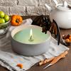 Halloween Ghost Candle Holder Creepy Spider Witch Black Cat Bat Pumpkin Resin Candle Stand Candlestick Table Centerpiece Decoration