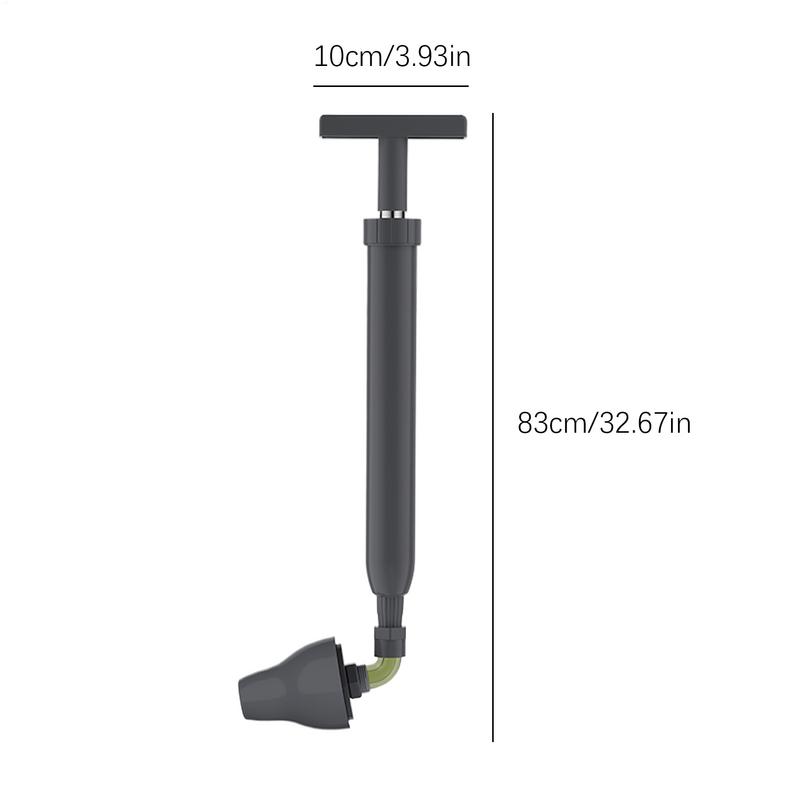 Bathroom Plunger Multi-drain Unclogger High Pressure Drain Plunger Plumber Helper Clog Remover For Kitchen Sink Bathroom Toilet