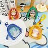 The New Millet Barwoo Storage Bag Transparent Coin Purse Canvas Headset Coin Doll Hanging Bag