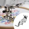 Sewing Machine Presser Foot Extended Base Designs Metal Builds Efficient Cloth Feeding Performances