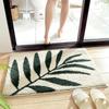 Mat Non-Slip Washing Machine Fluffy Soft Bathroom Rug Absorbent Bath Mat for Bathroom, Bathtub, Entrance, Door Mat