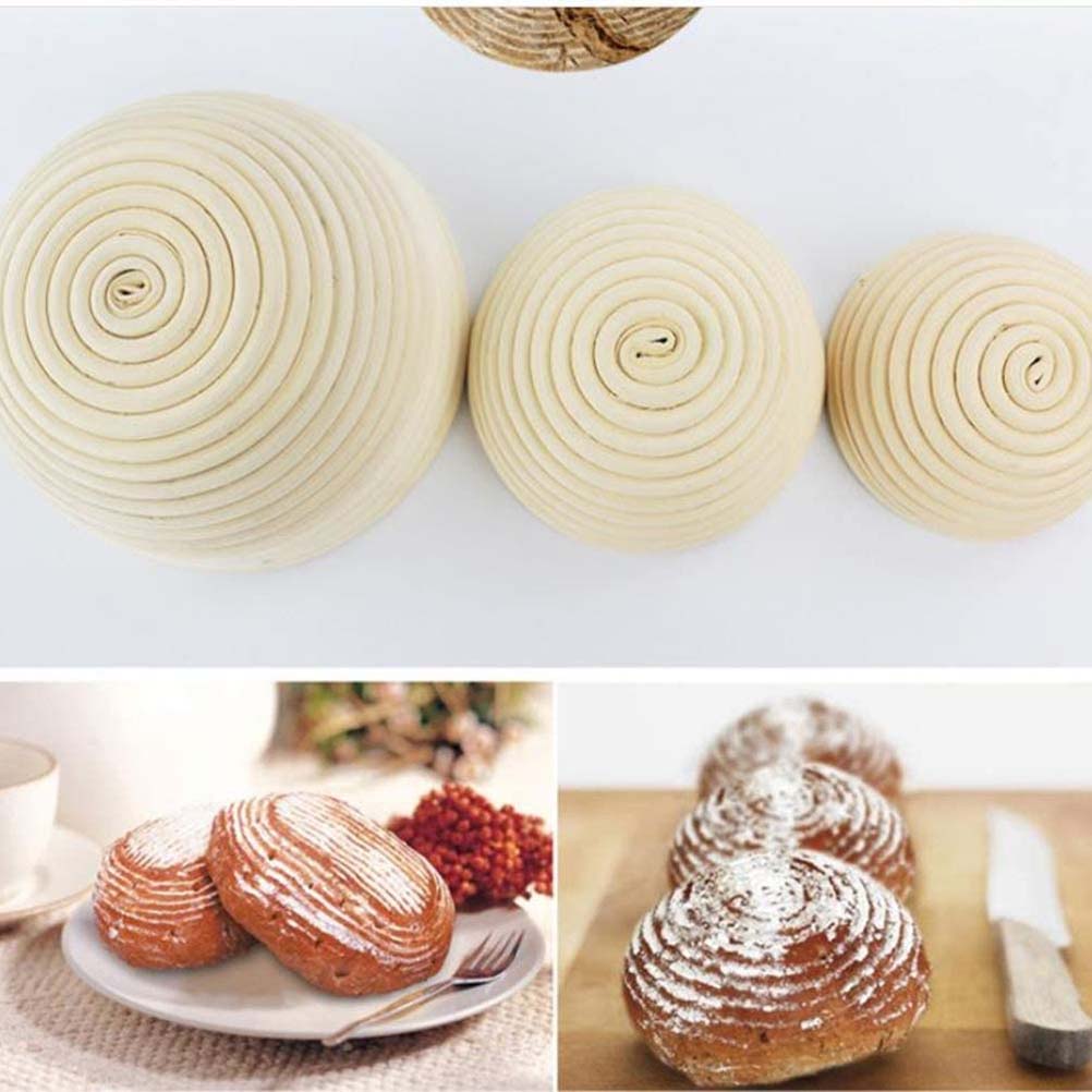 Rattan Gärkörbchen Natur Brot Gärkorb Küche Sauerteigschüssel