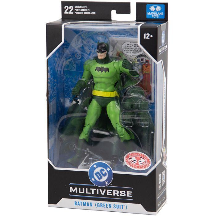 Figurine - MCFARLANE - DC MULTIVERSE 7IN - Batman Vert (CHASE) - Édition limitée - 17,78 cm
