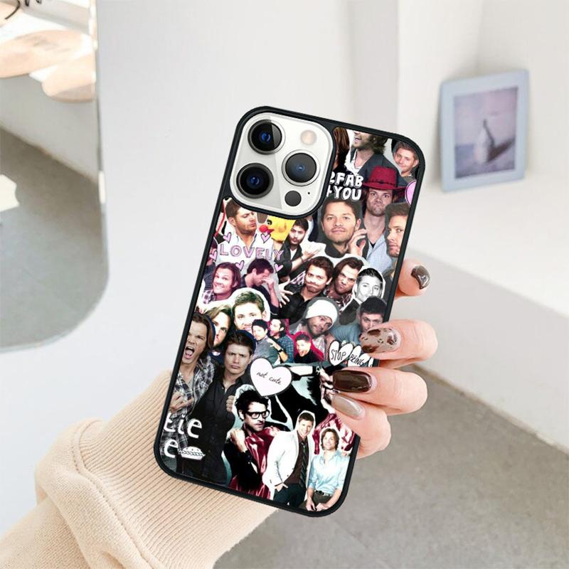 

Supernatural Collage Phone Case For iPhone 17 Air 16 15 14 11 12 13 Pro MAX Plus coque Cover Shell iPhone 11pro max