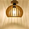 KY LEE ceiling stylish dining room single light cute interior lighting for living ceiling LED solid wood Japanese-style lamp, light, fixture, simple,