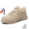 Work Safety Shoes Men Indestructible Women Work Steel Toe Boots Anti-smashing Anti-piercing Construction Sneakers