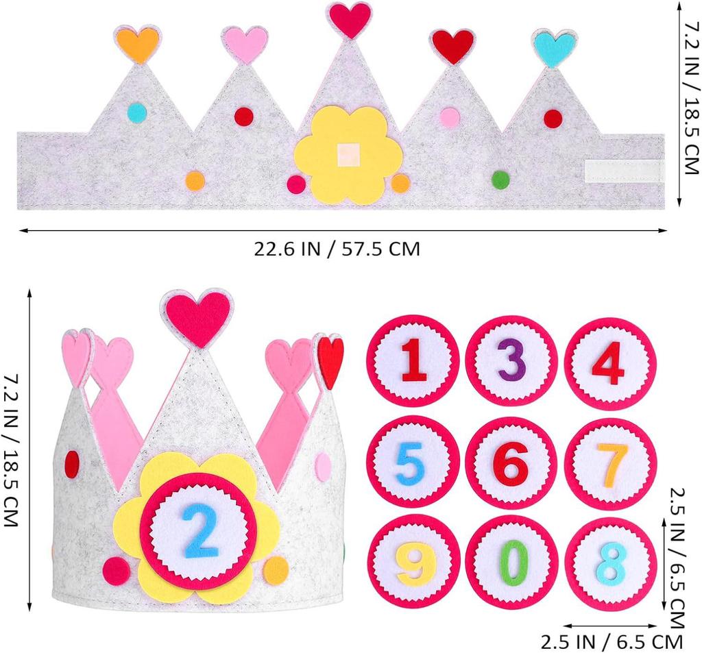 Baby Geburtstagsparty Dekoration Hut Requisiten