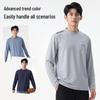 Baleno Men's Mock Neck Long Sleeve Casual T-Shirt
