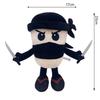 New Tralalero Tralala Shark Plush Ninja Cappuccino Plush Tungtungtung Sahur Italian Brain Rot Animals Stuffed Dolls Toy Gifts