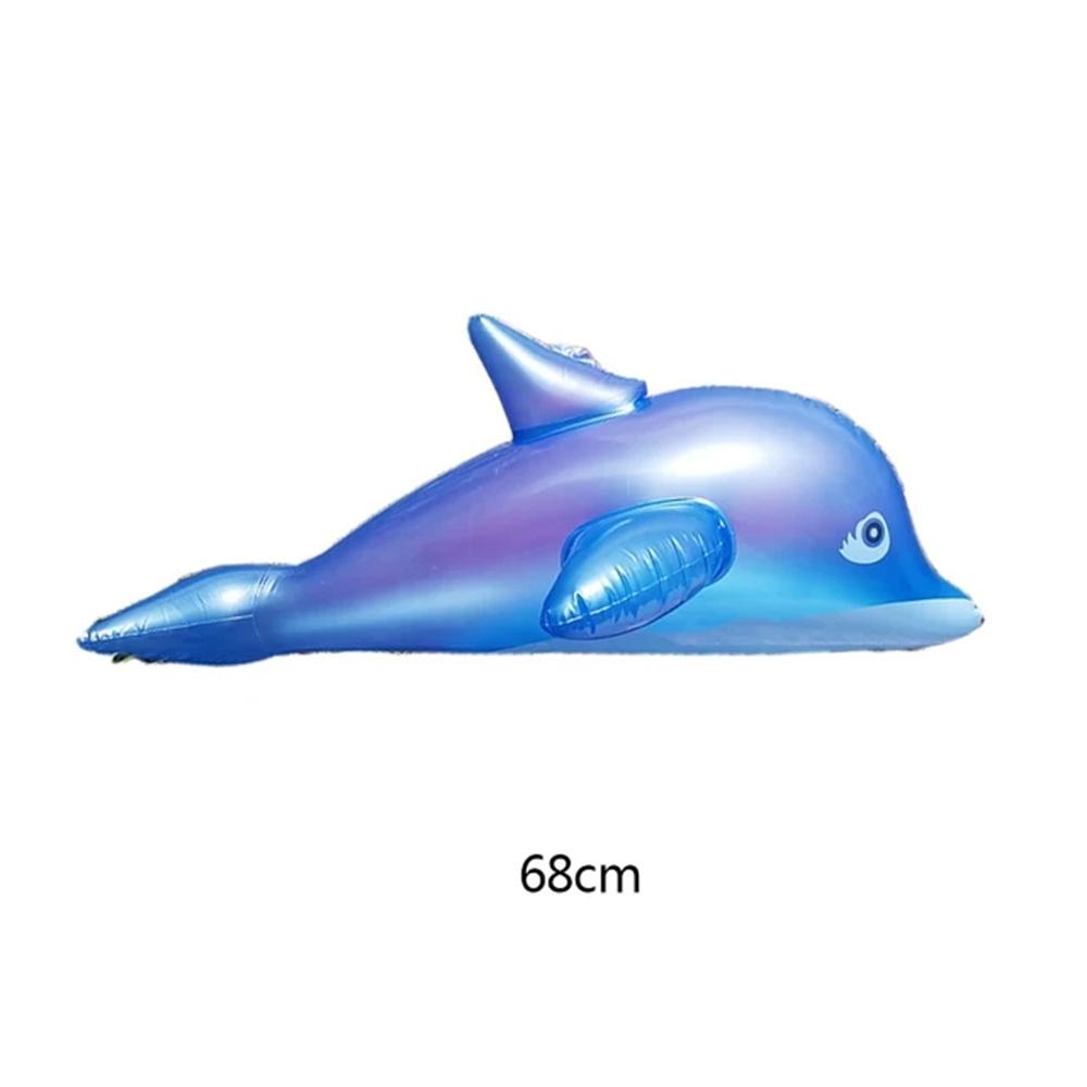 PVC Inflatable Balloon Toys Summer Swimming Pool Beach Hawaii Holiday Party Floating Toys Shark Flamingo Dolphin Palm Tree Balls